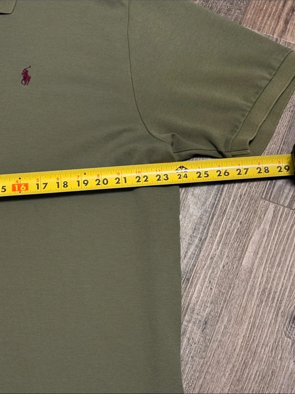 Polo Ralph Lauren Men's XXL Green Polo Shirt